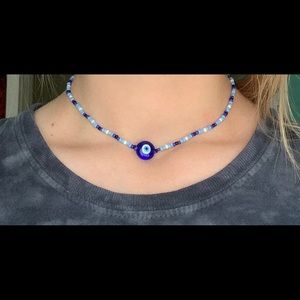 Evil eye necklace